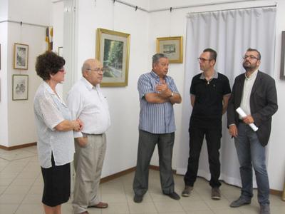 La mostra di Fernando Zannoli nella sala espositiva di Castel Bolognese, settembre 2013, foto 12