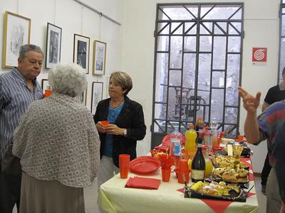 La mostra di Fernando Zannoli nella sala espositiva di Castel Bolognese, settembre 2013, foto 17