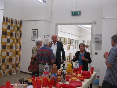 La mostra di Fernando Zannoli nella sala espositiva di Castel Bolognese, settembre 2013, foto 19