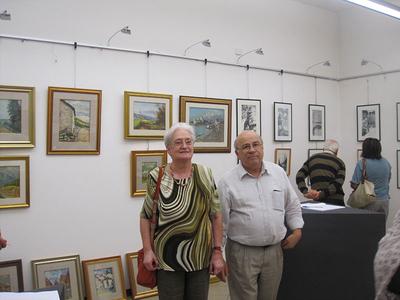 La mostra di Fernando Zannoli nella sala espositiva di Castel Bolognese, settembre 2013, foto 21
