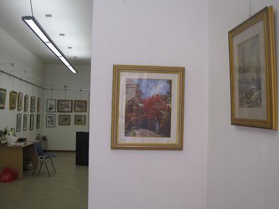 La mostra di Fernando Zannoli nella sala espositiva di Castel Bolognese, settembre 2013, foto 23